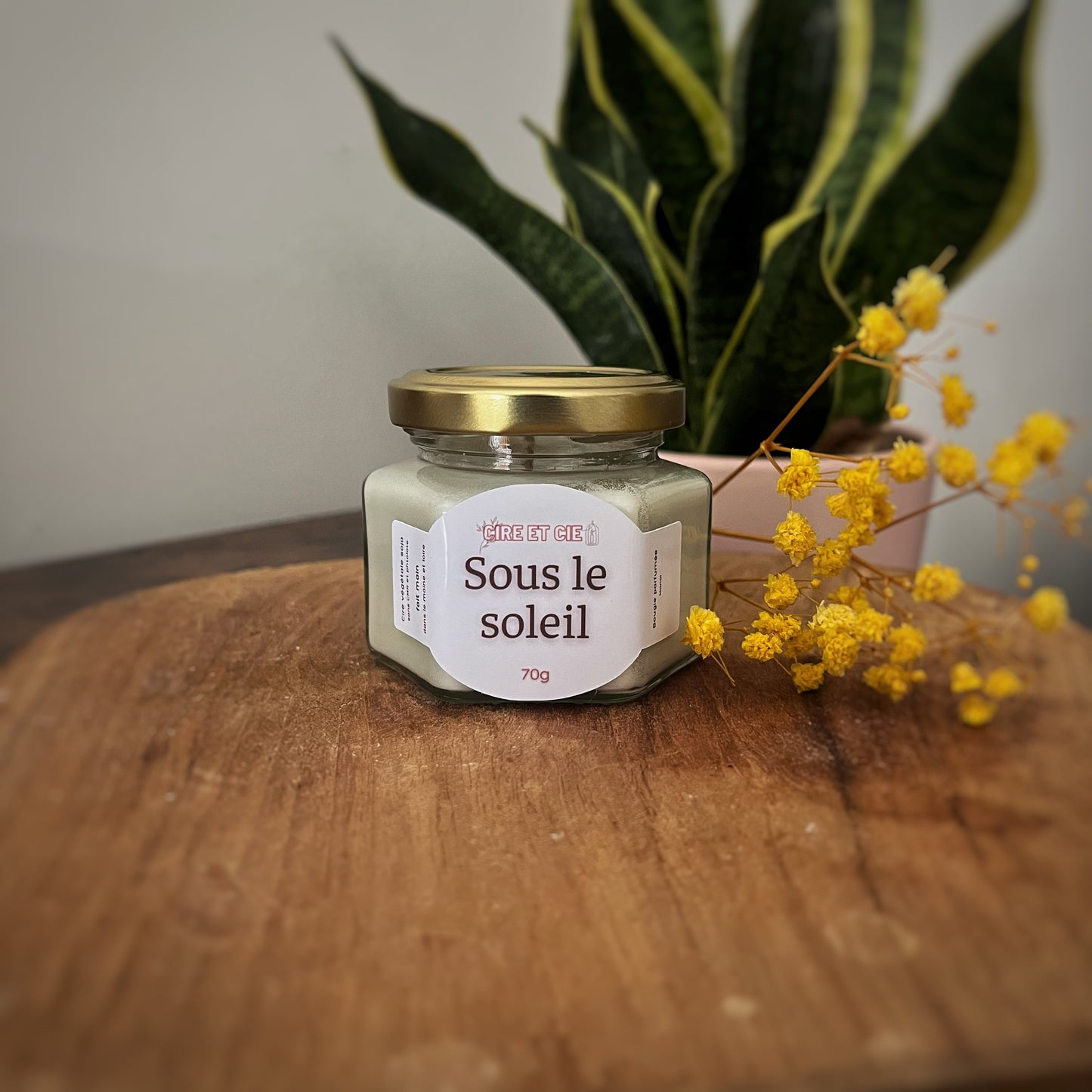 Bougie parfumée - Monoï Cire et cie