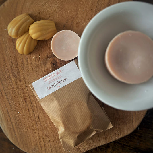 Fondant parfumé- Madeleine gourmande Cire et cie