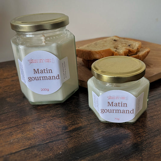 Bougie parfumée -Brioche au beurre Cire et cie