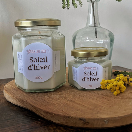 Bougie parfumée - Mimosa Cire et cie