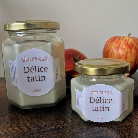 Bougie parfumée - Tarte tatin Cire et cie