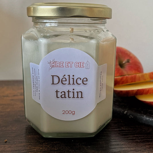 Bougie parfumée - Tarte tatin Cire et cie
