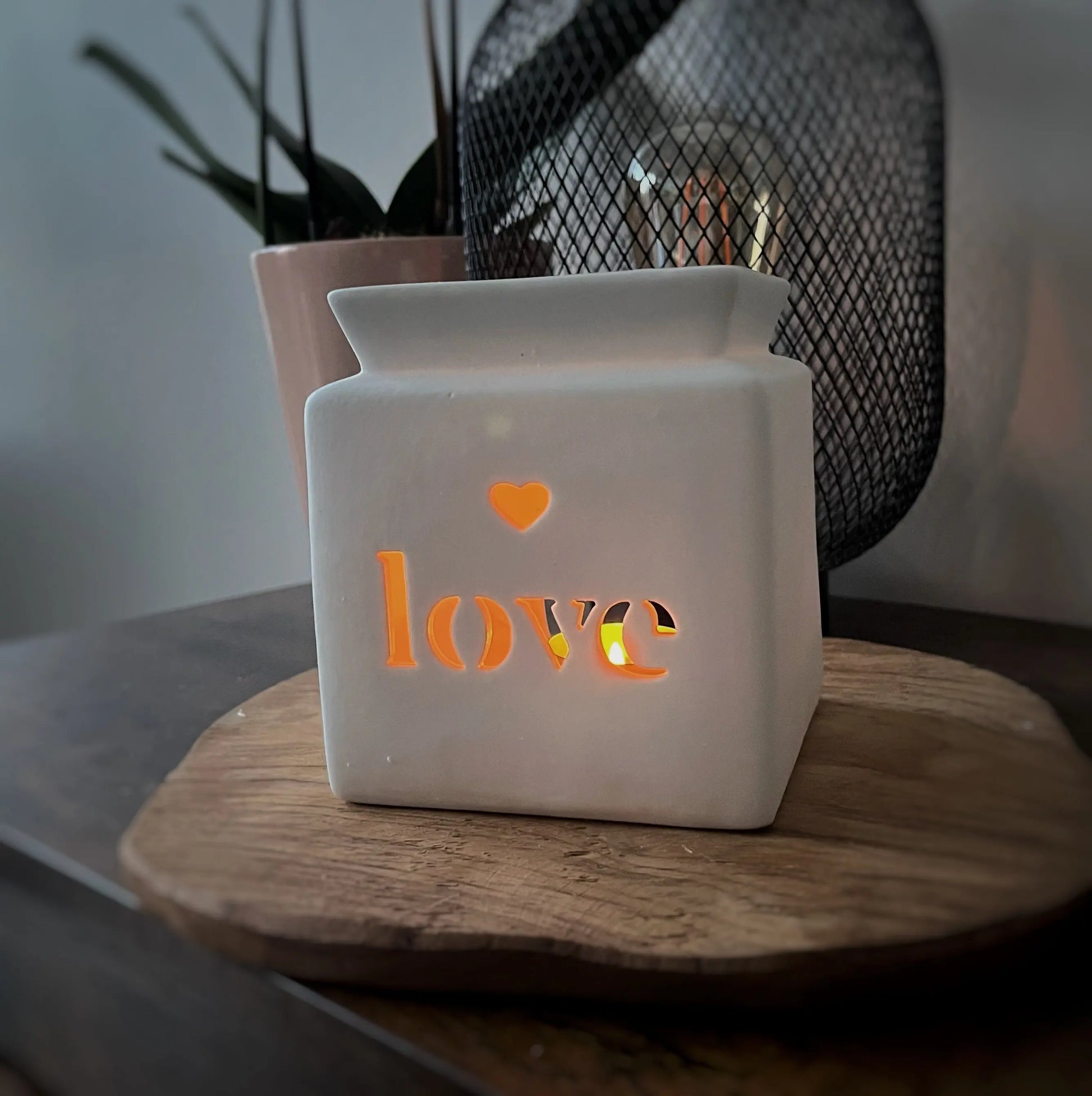 Brûle-parfum Love Cire et cie